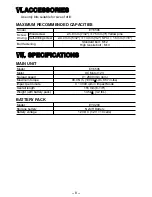 Preview for 8 page of Panasonic EY-6506 Operating Instructions Manual