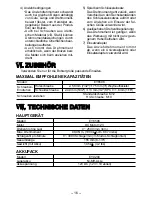 Preview for 16 page of Panasonic EY-6506 Operating Instructions Manual