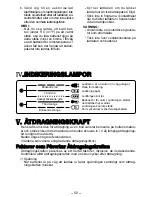 Preview for 50 page of Panasonic EY-6506 Operating Instructions Manual