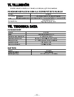 Preview for 52 page of Panasonic EY-6506 Operating Instructions Manual