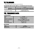 Preview for 58 page of Panasonic EY-6506 Operating Instructions Manual