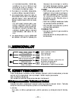 Preview for 62 page of Panasonic EY-6506 Operating Instructions Manual