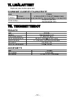 Preview for 64 page of Panasonic EY-6506 Operating Instructions Manual