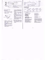 Preview for 12 page of Panasonic EY0020 Operating Instructions Manual