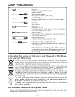 Предварительный просмотр 7 страницы Panasonic EY0L10 Operating Instructions Manual