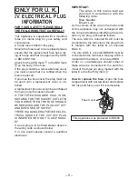 Предварительный просмотр 9 страницы Panasonic EY0L10 Operating Instructions Manual