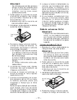 Предварительный просмотр 18 страницы Panasonic EY0L10 Operating Instructions Manual