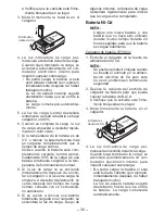 Предварительный просмотр 36 страницы Panasonic EY0L10 Operating Instructions Manual