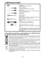 Предварительный просмотр 48 страницы Panasonic EY0L10 Operating Instructions Manual