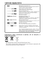 Предварительный просмотр 70 страницы Panasonic EY0L10 Operating Instructions Manual