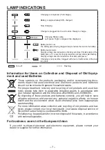 Предварительный просмотр 7 страницы Panasonic EY0L11 Operating Instructions Manual