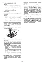 Предварительный просмотр 22 страницы Panasonic EY0L11 Operating Instructions Manual