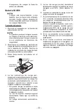 Предварительный просмотр 32 страницы Panasonic EY0L11 Operating Instructions Manual