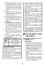 Preview for 26 page of Panasonic EY0L11B57 Operating Instructions Manual