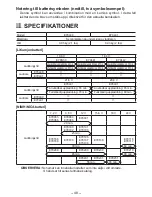 Preview for 48 page of Panasonic EY0L80 Operating Instructions Manual