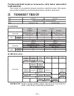 Preview for 58 page of Panasonic EY0L80 Operating Instructions Manual