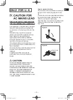 Preview for 9 page of Panasonic EY0L82B57 Operating Instructions Manual