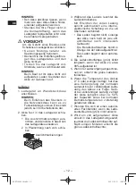 Preview for 12 page of Panasonic EY0L82B57 Operating Instructions Manual