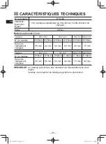 Preview for 20 page of Panasonic EY0L82B57 Operating Instructions Manual