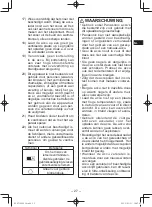 Preview for 27 page of Panasonic EY0L82B57 Operating Instructions Manual