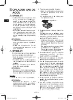 Preview for 28 page of Panasonic EY0L82B57 Operating Instructions Manual