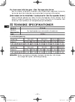 Preview for 40 page of Panasonic EY0L82B57 Operating Instructions Manual