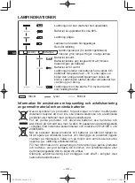 Preview for 44 page of Panasonic EY0L82B57 Operating Instructions Manual