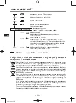 Preview for 54 page of Panasonic EY0L82B57 Operating Instructions Manual