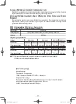 Preview for 65 page of Panasonic EY0L82B57 Operating Instructions Manual