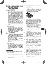 Preview for 73 page of Panasonic EY0L82B57 Operating Instructions Manual