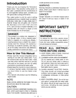 Preview for 5 page of Panasonic EY3502 - CORDLESS METAL SAW Instruction Manual