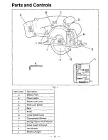 Preview for 10 page of Panasonic EY3502 - CORDLESS METAL SAW Instruction Manual