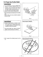 Preview for 15 page of Panasonic EY3502 - CORDLESS METAL SAW Instruction Manual