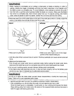 Preview for 16 page of Panasonic EY3502 - CORDLESS METAL SAW Instruction Manual