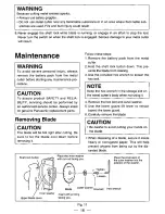 Preview for 17 page of Panasonic EY3502 - CORDLESS METAL SAW Instruction Manual