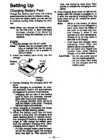 Preview for 9 page of Panasonic EY3530 - CORDLESS METAL SAW Operating Instructions Manual