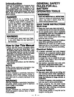 Предварительный просмотр 3 страницы Panasonic EY3531 - 15.6V WOOD SAW Operating Instructions Manual