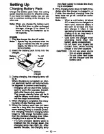 Предварительный просмотр 9 страницы Panasonic EY3531 - 15.6V WOOD SAW Operating Instructions Manual