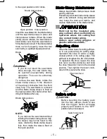 Preview for 5 page of Panasonic EY3544 - CUTTER - POWER TOOLS Operating Instructions Manual