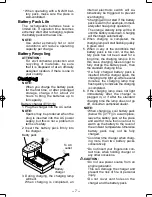 Preview for 7 page of Panasonic EY3544 - CUTTER - POWER TOOLS Operating Instructions Manual