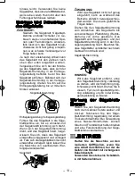 Preview for 13 page of Panasonic EY3544 - CUTTER - POWER TOOLS Operating Instructions Manual