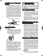 Preview for 14 page of Panasonic EY3544 - CUTTER - POWER TOOLS Operating Instructions Manual