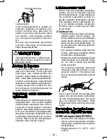 Preview for 62 page of Panasonic EY3544 - CUTTER - POWER TOOLS Operating Instructions Manual