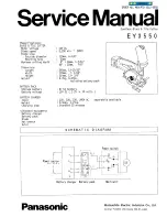 Panasonic EY3550 Service Manual preview