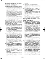 Preview for 46 page of Panasonic EY3551 - 18V WOOD SAW Operating Instructions Manual