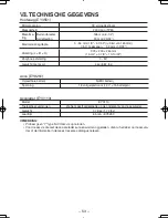 Preview for 53 page of Panasonic EY3551 - 18V WOOD SAW Operating Instructions Manual