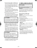 Preview for 69 page of Panasonic EY3551 - 18V WOOD SAW Operating Instructions Manual