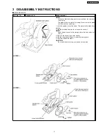 Preview for 3 page of Panasonic EY3551 - 18V WOOD SAW Specifications