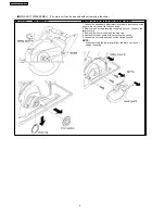 Preview for 4 page of Panasonic EY3551 - 18V WOOD SAW Specifications