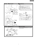 Preview for 5 page of Panasonic EY3551 - 18V WOOD SAW Specifications